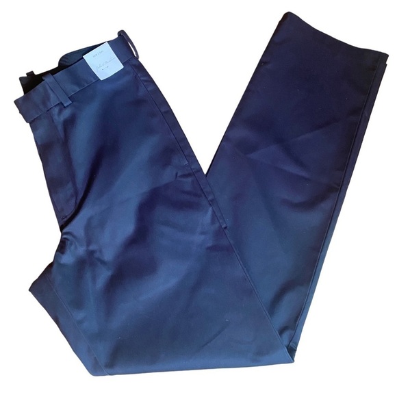 NWT JOHN W NORDSTROM WRINKLE FREE SMART CARE Flat Front MENS DRESS PANT 30W 34L - Picture 1 of 9